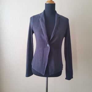 Eileen Fisher Blazer Jacket Size S Grey